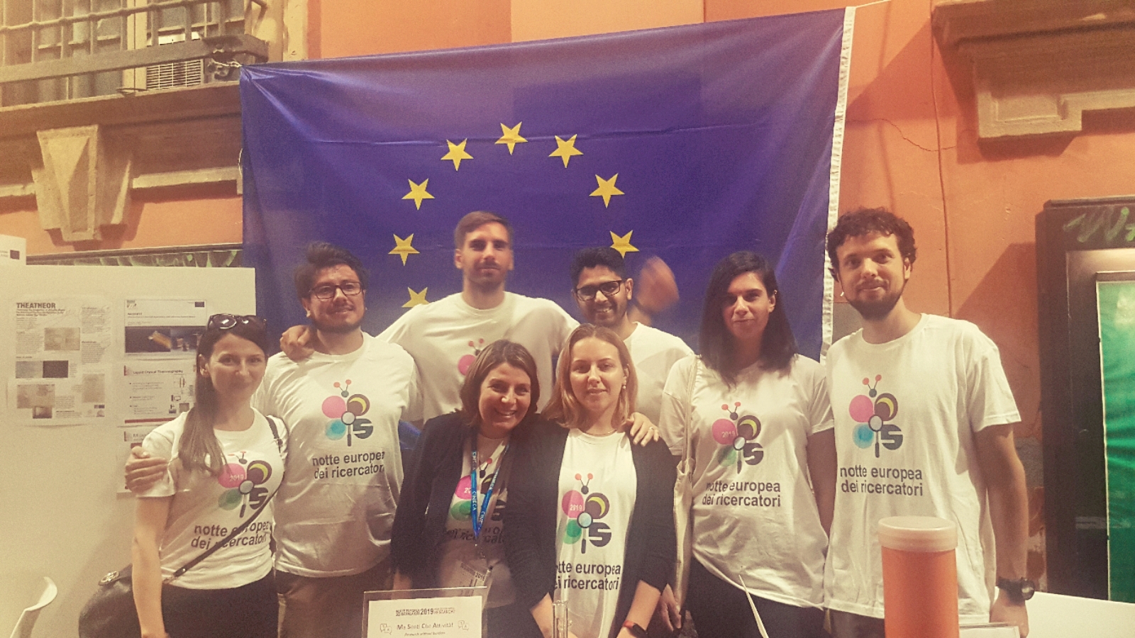 Marie Sklodowska-Curie Actions fellows participating in the European Researchers' Night 2019