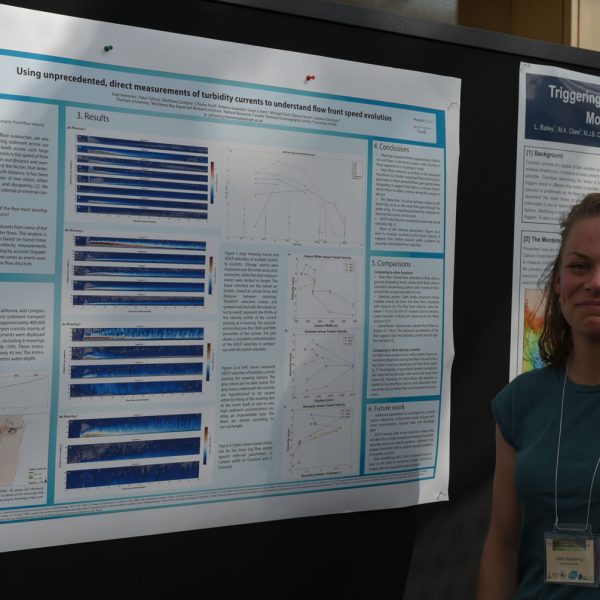 Poster presentation with Kate