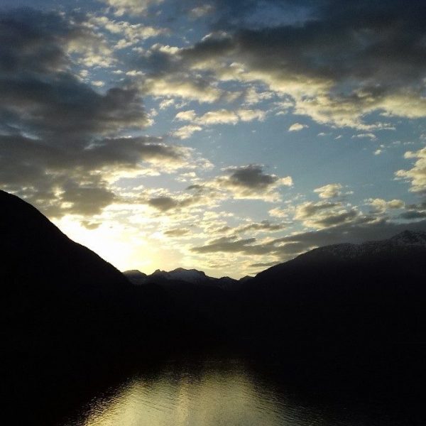 Sunset on the Squamish Bay